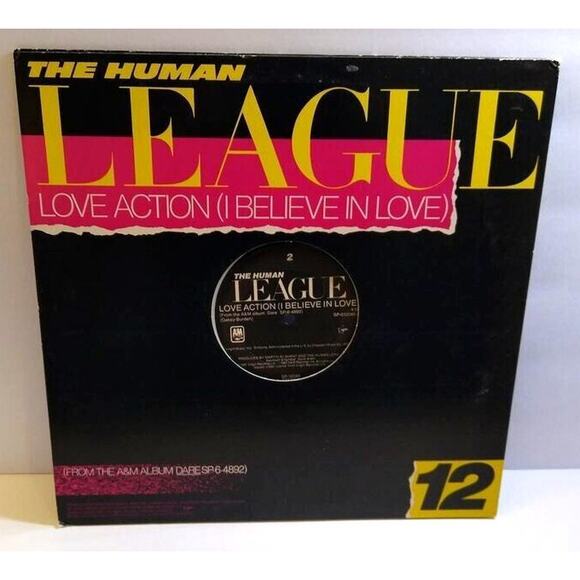 The Human League Don't You Want Me Special Extended Dance Mix Vinyl 12" Record - Picture 2 of 2